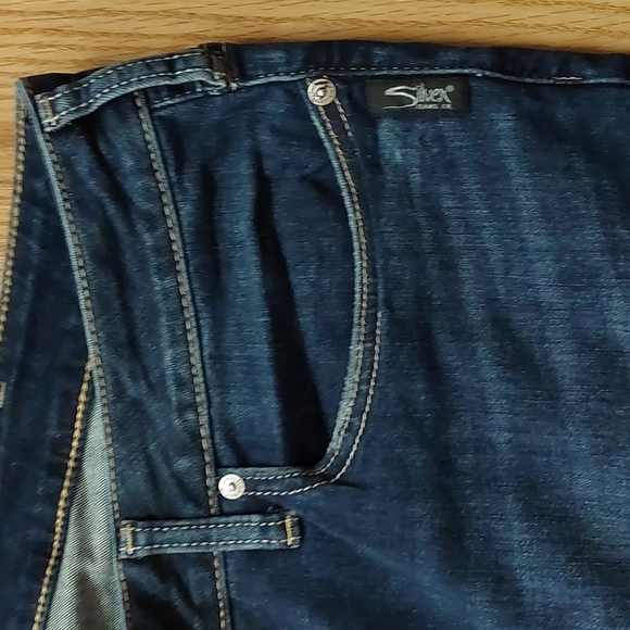 Suki, Silver, Capri, mid rise, curvy, jeans, size 24/L 22.5, - Picture 2 of 11